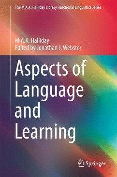 Aspects of Language and Learning (eBook, PDF) - Halliday, M.A.K.