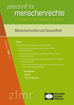 Cover Menschenrechte und Gesundheit (eBook, PDF)