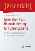 Generation Y als Herausforderung für Führungskräfte (eBook, PDF)