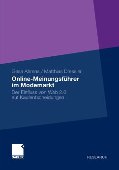 Online-Meinungsführer im Modemarkt (eBook, PDF) - Ahrens, Gesa; Dressler, Matthias