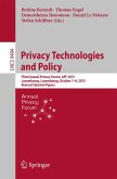 Privacy Technologies and Policy (eBook, PDF)