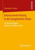Interessenvertretung in der Europäischen Union (eBook, PDF)