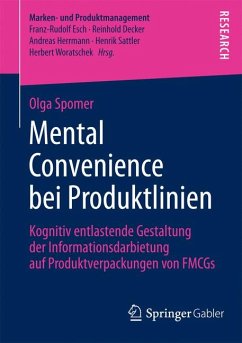 Mental Convenience bei Produktlinien (eBook, PDF) - Spomer, Olga