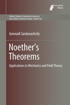 Noether's Theorems (eBook, PDF) - Sardanashvily, Gennadi