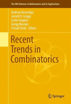 Recent Trends in Combinatorics (eBook, PDF)