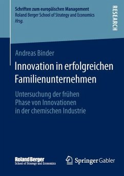 Innovation in erfolgreichen Familienunternehmen (eBook, PDF) - Binder, Andreas