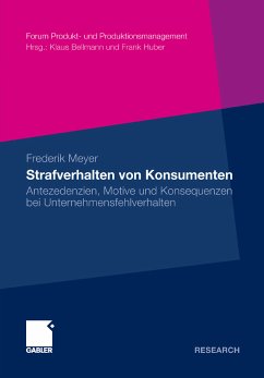 Strafverhalten von Konsumenten (eBook, PDF) - Meyer, Frederik