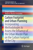 Carbon Footprint and Urban Planning (eBook, PDF)