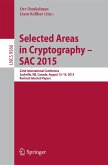 Selected Areas in Cryptography - SAC 2015 (eBook, PDF) Selected Areas in Cryptography - SAC 2015 (eBook, PDF)