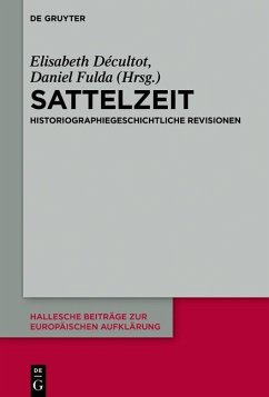 Cover Sattelzeit (eBook, PDF)