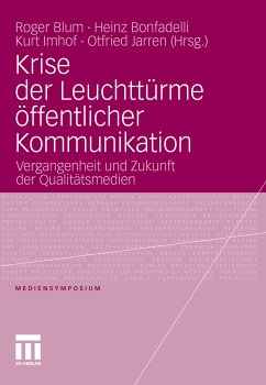 Krise der Leuchttürme öffentlicher Kommunikation (eBook, PDF)