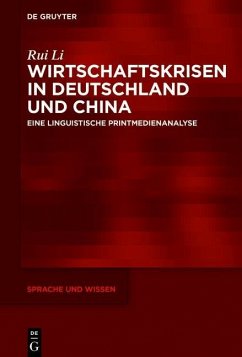 Wirtschaftskrisen in Deutschland und China (eBook, PDF) - Li, Rui