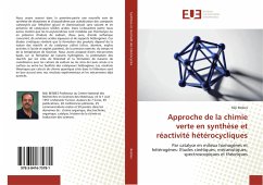 Cover Approche de la chimie verte en synthèse et réactivité hétérocycliques