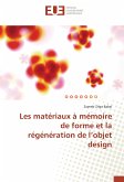 Les matériaux à mémoire de forme et la régénération de l¿objet design