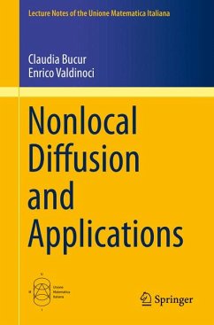 Nonlocal Diffusion and Applications (eBook, PDF) - Bucur, Claudia; Valdinoci, Enrico