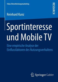 Cover Sportinteresse und Mobile TV (eBook, PDF)