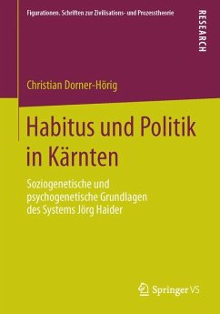 Habitus und Politik in Kärnten (eBook, PDF) - Dorner-Hörig, Christian