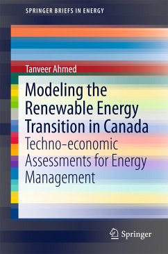 Modeling the Renewable Energy Transition in Canada (eBook, PDF) - Ahmed, Tanveer