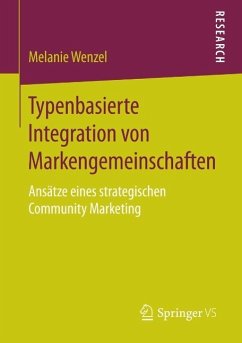 Cover Typenbasierte Integration von Markengemeinschaften (eBook, PDF)