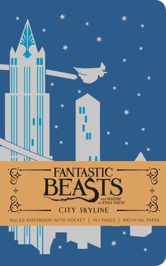 Fantastic Beasts and Where to Find Them: City Skyline Hardcover Ruled Notebook - Insight Editions