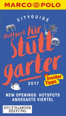 Cover MARCO POLO Cityguide Stuttgart für Stuttgarter 2017