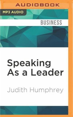 Speaking as a Leader - Humphrey, Judith