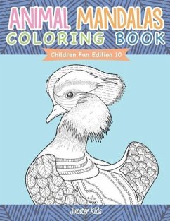 Animal Mandalas Coloring Book Children Fun Edition 10 - Kids, Jupiter