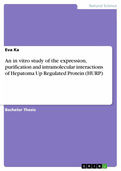 An in vitro study of the expression, purification and intramolecular interactions of Hepatoma Up Regulated Protein (HURP) - Ka, Eva