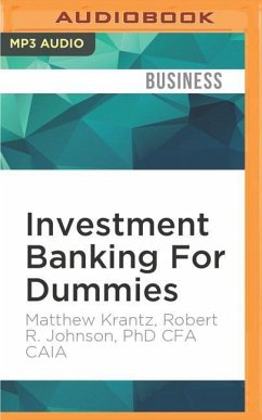 Investment Banking for Dummies - Krantz, Matthew; Johnson, Robert R.