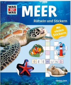 WAS IST WAS Rätseln und Stickern: Meer - Hebler, Lisa