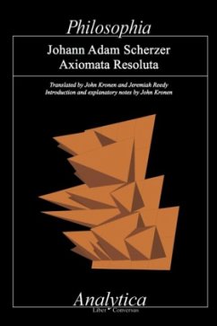 Axiomata Resoluta - Scherzer, Johann Adam