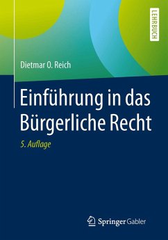 Einführung in das Bürgerliche Recht (eBook, PDF) - Reich, Dietmar O.