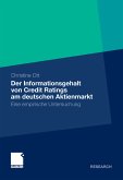 Der Informationsgehalt von Credit Ratings am deutschen Aktienmarkt (eBook, PDF)
