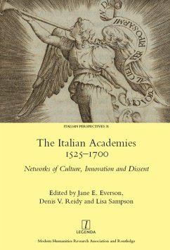 Cover The Italian Academies 1525-1700 (eBook, PDF)