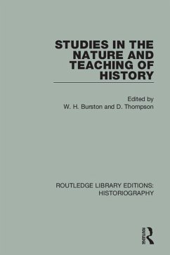 Cover Studies in the Nature and Teaching of History (eBook, PDF)
