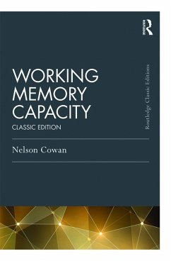 Working Memory Capacity (eBook, ePUB) - Cowan, Nelson