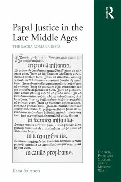 Papal Justice in the Late Middle Ages (eBook, ePUB) - Salonen, Kirsi