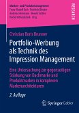 Portfolio-Werbung als Technik des Impression Management (eBook, PDF)