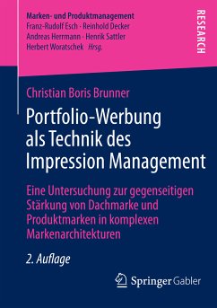 Portfolio-Werbung als Technik des Impression Management (eBook, PDF) - Brunner, Christian Boris