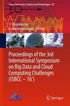 Proceedings of the 3rd International Symposium on Big Data and Cloud Computing Challenges (ISBCC – 16’) (eBook, PDF)