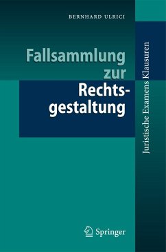 Fallsammlung zur Rechtsgestaltung (eBook, PDF) - Ulrici, Bernhard