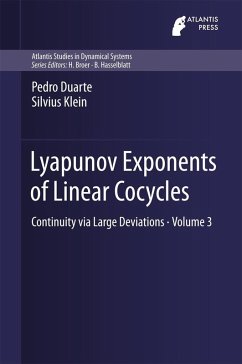Lyapunov Exponents of Linear Cocycles (eBook, PDF) - Duarte, Pedro; Klein, Silvius