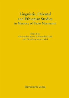 Linguistic, Oriental and Ethiopian Studies in Memory of Paolo Marrassini (eBook, PDF) - Bausi, Alessandro; Gori, Alessandro; Lusini, Gianfrancesco