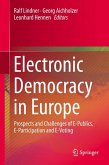 Electronic Democracy in Europe (eBook, PDF)