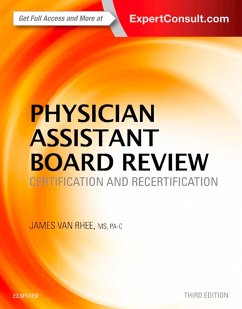 Physician Assistant Board Review (eBook, ePUB) - Rhee, James van