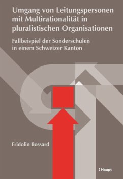 Umgang von Leitungspersonen mit Multirationalität in pluralistischen Organisationen - Bossard, Fridolin