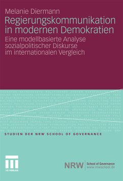 Regierungskommunikation in modernen Demokratien (eBook, PDF) - Diermann, Melanie