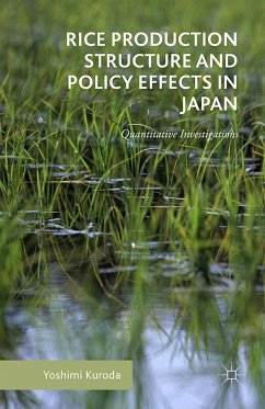 Rice Production Structure and Policy Effects in Japan (eBook, PDF)