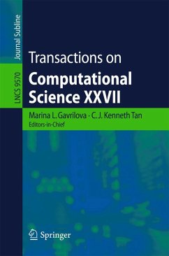 Transactions on Computational Science XXVII (eBook, PDF)