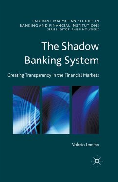The Shadow Banking System (eBook, PDF) - Lemma, Valerio